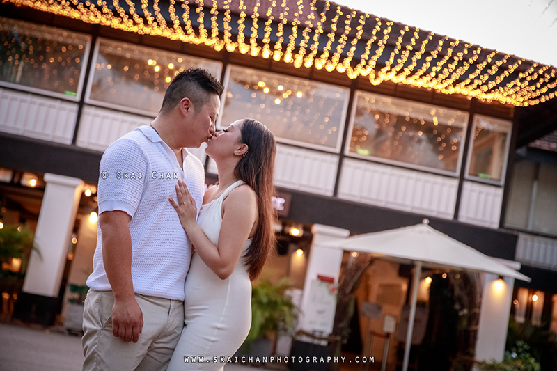 Outdoor couple photoshoot with Andy & Kristine at The SummerHouse