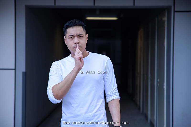 Lifestyle themed photoshoot with Raymund @ Library @ NEX