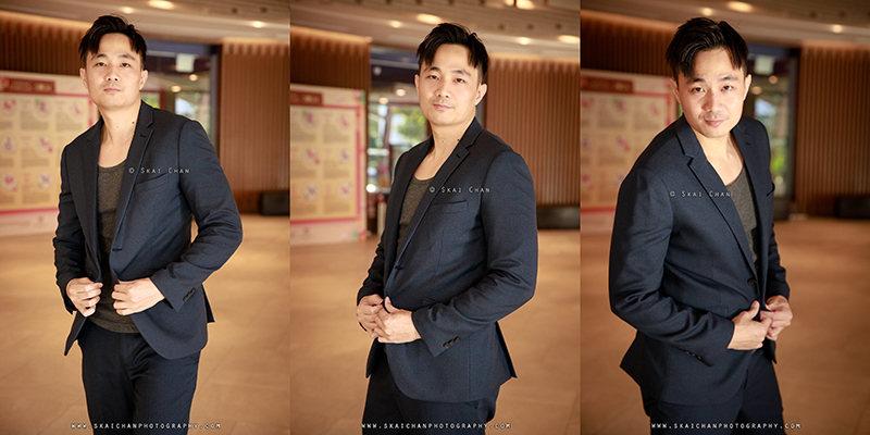 Men's fashion photoshoot with Ong Yongchuan at Safra Yishun country club