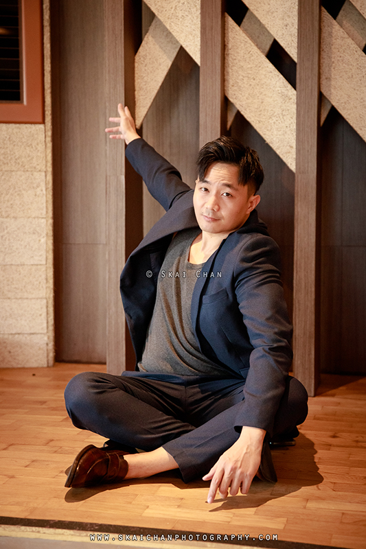 Men's fashion photoshoot with Ong Yongchuan at Safra Yishun country club