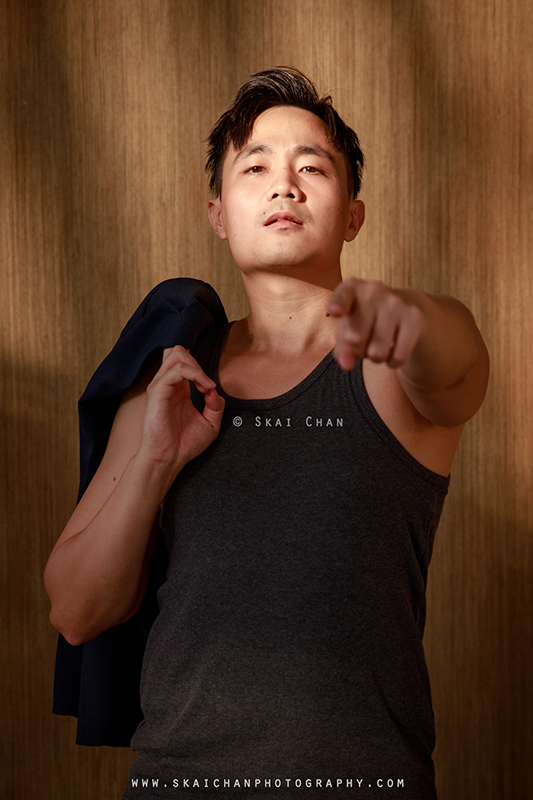 Men's fashion photoshoot with Ong Yongchuan at Safra Yishun country club
