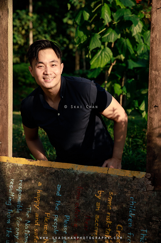 Travel photoshoot with Ong Yongchuan at Yishun Park