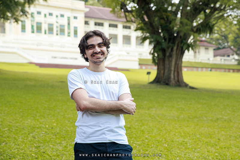 Hiking photoshoot with Zaid at back alley