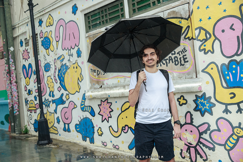 Hiking photoshoot with Zaid at back alley