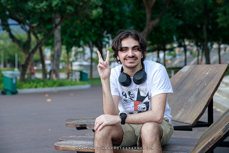 Music photoshoot with Zaid at Stadium Riverside Walk