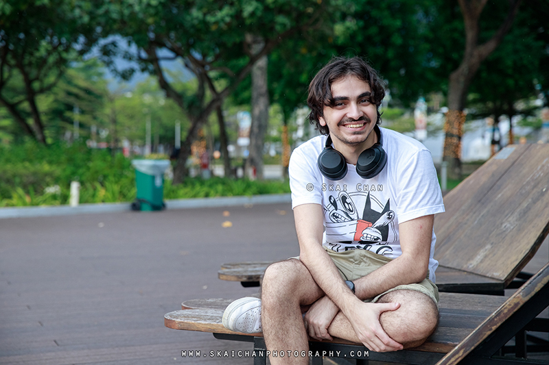 Music photoshoot with Zaid at Stadium Riverside Walk
