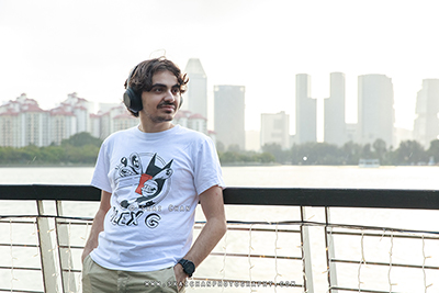 Outdoor Music Photoshoot - Zaid @ Stadium Riverside Walk