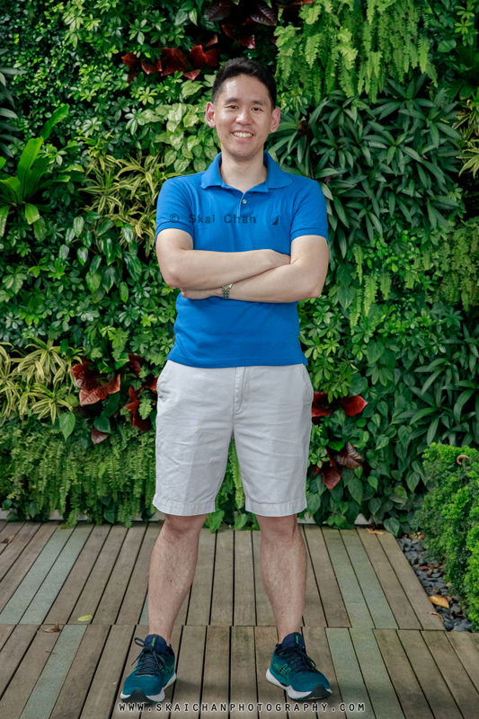 Men's vacation photoshoot with Michael @ swimming pool, Dao by Dorsett (hotel)