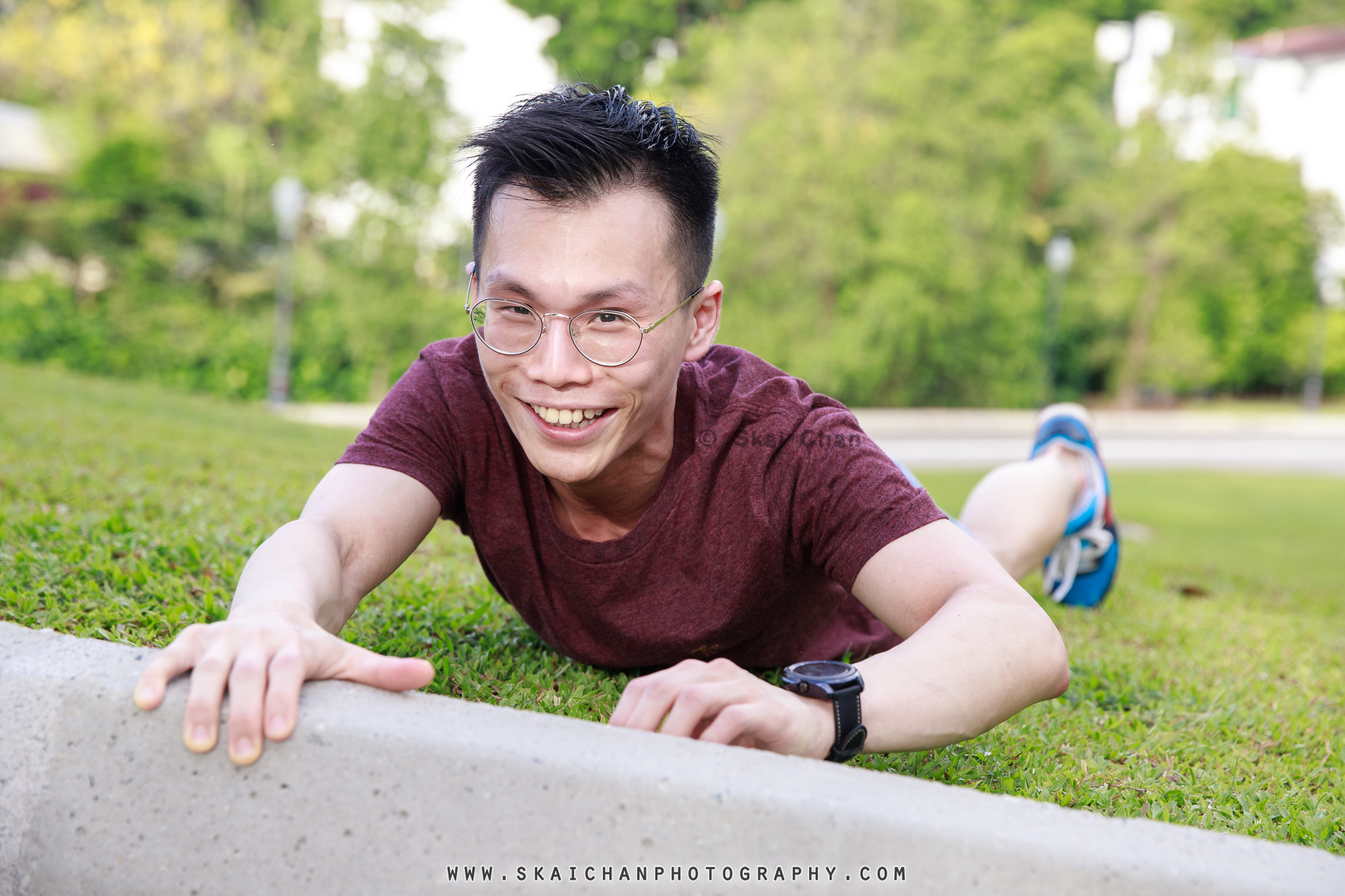 Lifestyle Personality photoshoot with Michael Tan at Forest Discovery Centre