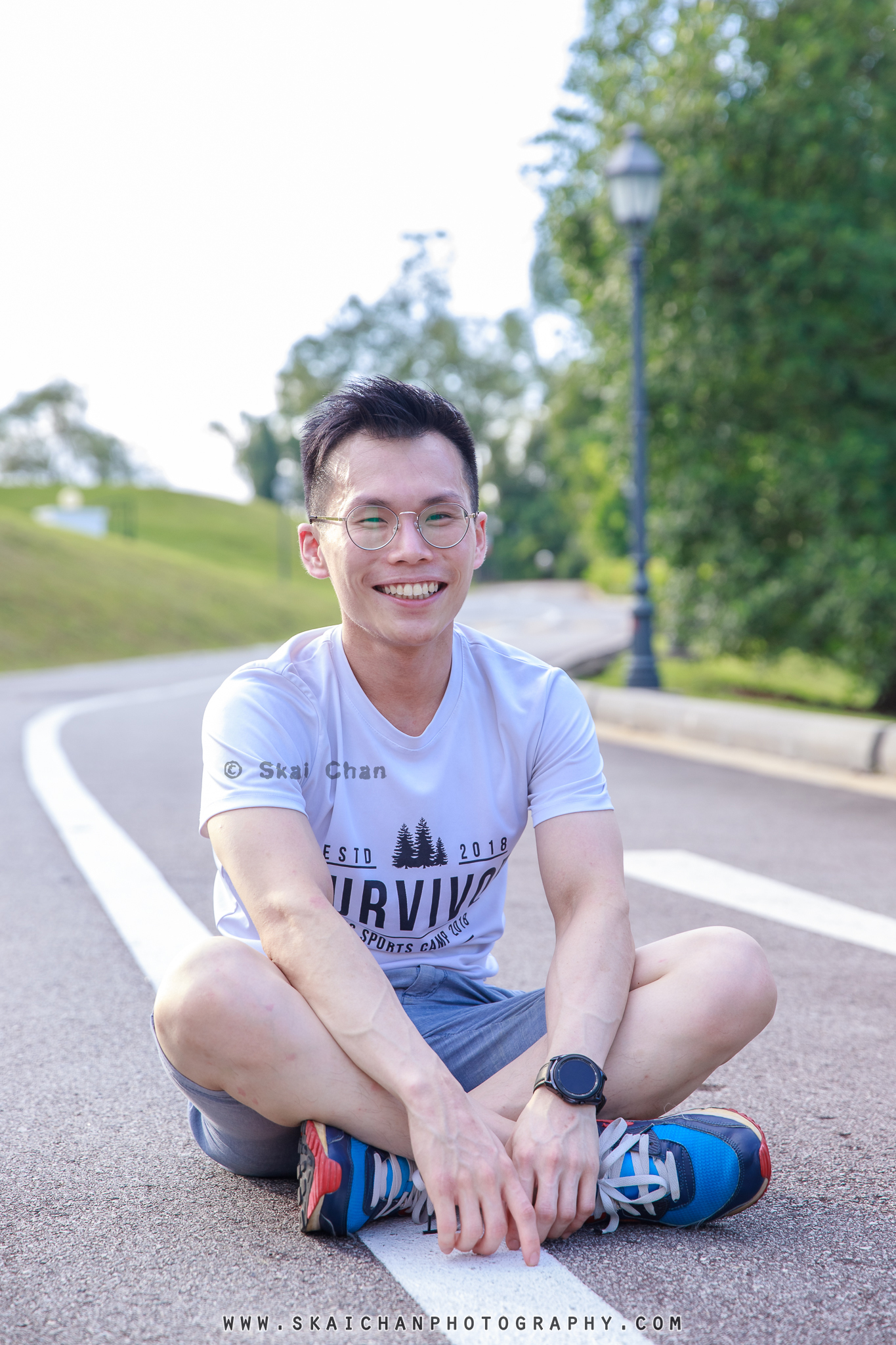 Lifestyle photoshoot with Michael Tan at Forest Discovery Centre
