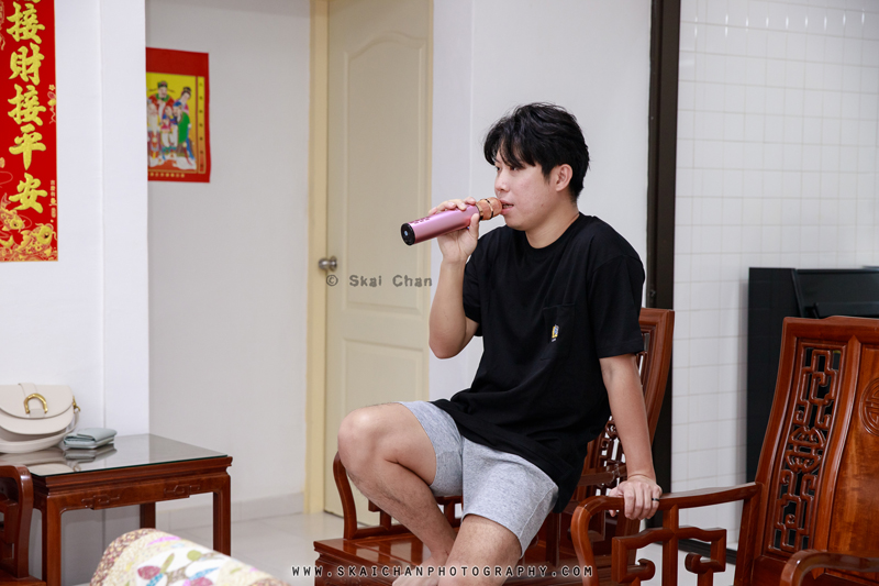Music singing photoshoot with Jun Hao @ Home