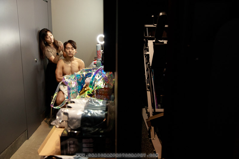 Behind-the-Scene Shoot: Makeover of Jeffrey Yeo by Ivy Tan @ S30 Tanjong Pagar Gym