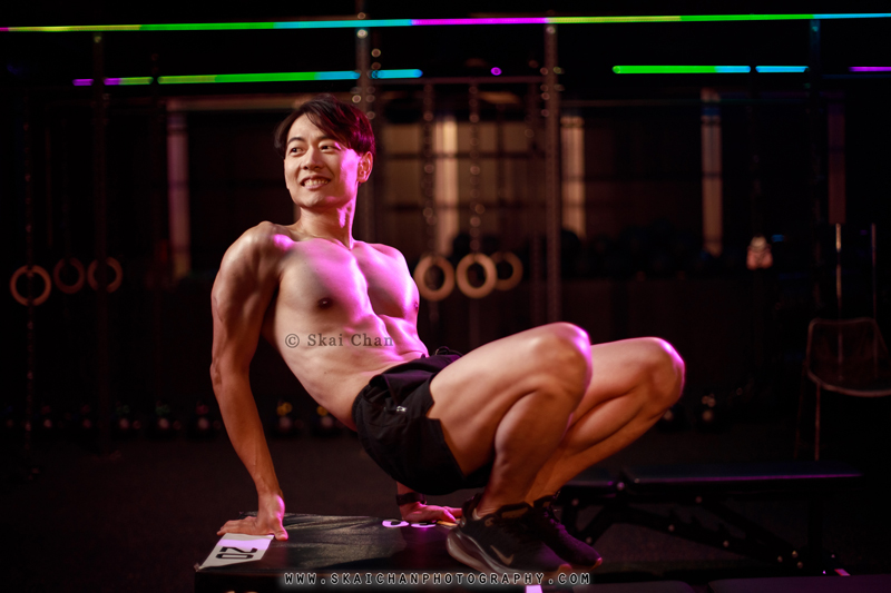Men's fitness gym photoshoot session with Jeffrey Yeo at S30 (Tanjong Pagar)