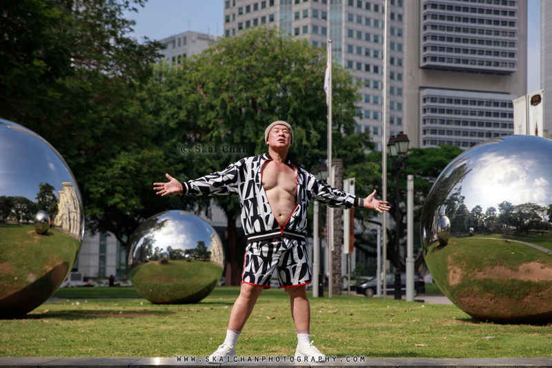 Dancer photoshoot session with Andy @ Queen Elizabeth Walk (tunnel) & ACM Green