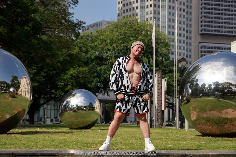 Dancer photoshoot session with Andy @ Queen Elizabeth Walk (tunnel) & ACM Green