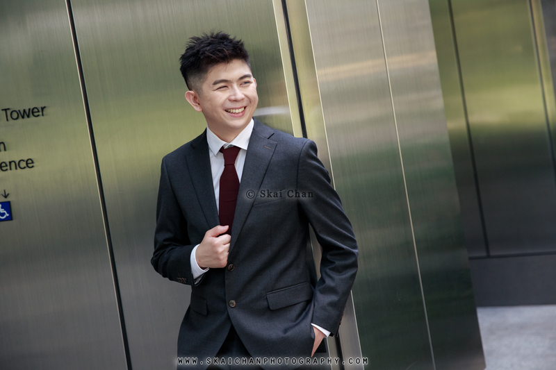 Modern corporate photoshoot session with Emmett Young @ Tanjong Pagar Centre