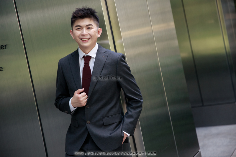 Modern corporate photoshoot session with Emmett Young @ Tanjong Pagar Centre