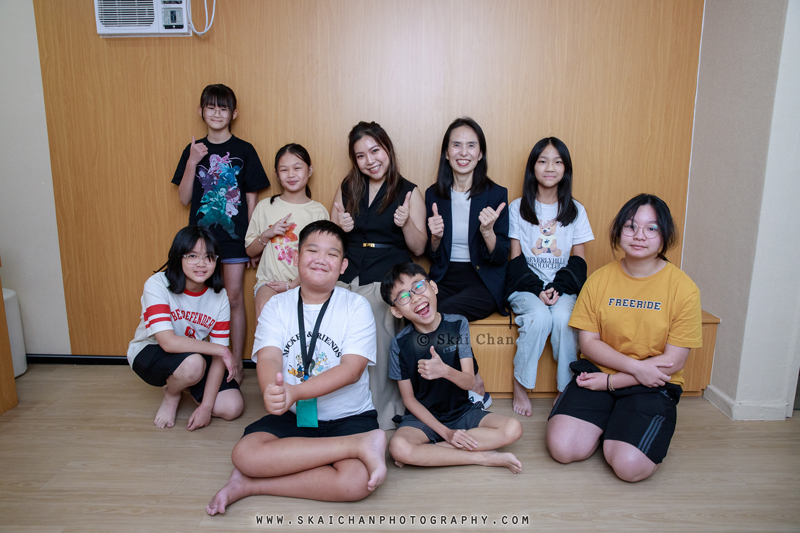 Team photoshoot session with Ms Ng's Learning Academy at Serangoon