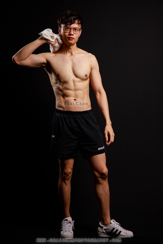 Studio fitness photoshoot session with Thomas @ Studio (Tengah)