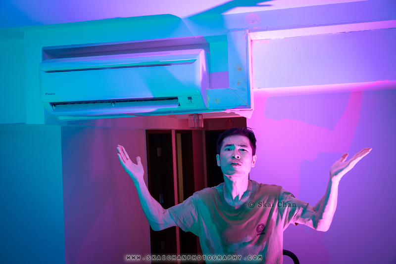 Tengah Centralised Cooling System inspired Halloween themed self-portrait by Skai Chan at Home Tengah Centralised Cooling System inspired Halloween themed self-portrait by Skai Chan at Home