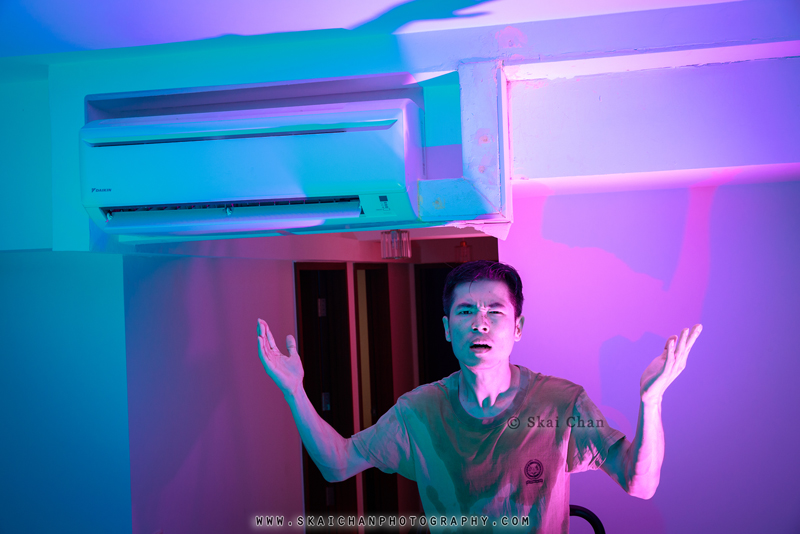 Tengah Centralised Cooling System inspired Halloween themed self-portrait by Skai Chan at Home Tengah Centralised Cooling System inspired Halloween themed self-portrait by Skai Chan at Home