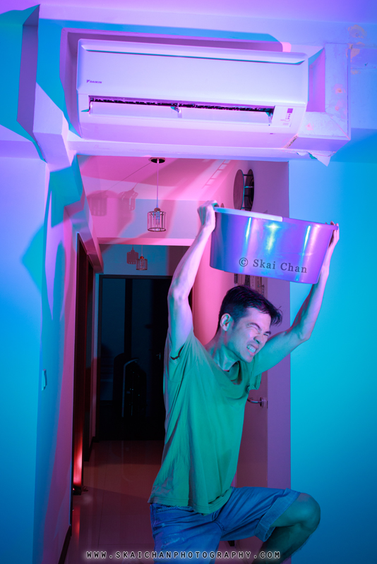 Tengah Centralised Cooling System inspired Halloween themed self-portrait by Skai Chan at Home Tengah Centralised Cooling System inspired Halloween themed self-portrait by Skai Chan at Home