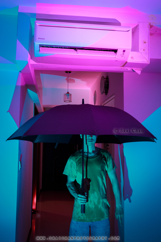 Tengah Centralised Cooling System inspired Halloween themed self-portrait by Skai Chan at Home Tengah Centralised Cooling System inspired Halloween themed self-portrait by Skai Chan at Home