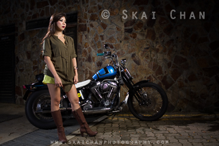 High-end portrait photography with professional lighting High-end portrait photography with professional lighting