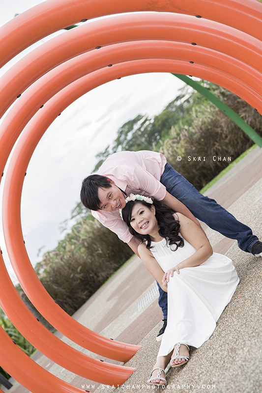 Pre-Wedding photoshoot with Terry & Lynwen at Changi Airport