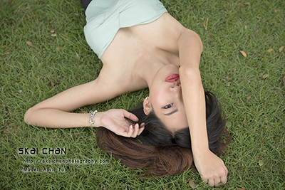 Glamour photoshoot with April at Mount Faber
