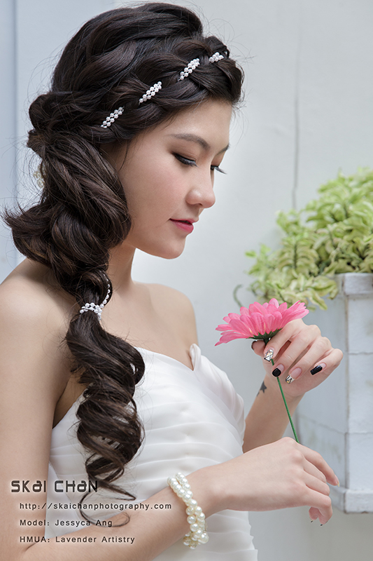 Bridal / Wedding photoshoot with Jessyca at Hortpark