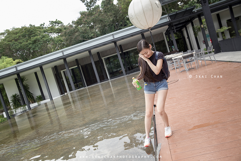 Hiking portrait photoshoot with AX at HortPark (Southern Ridges)