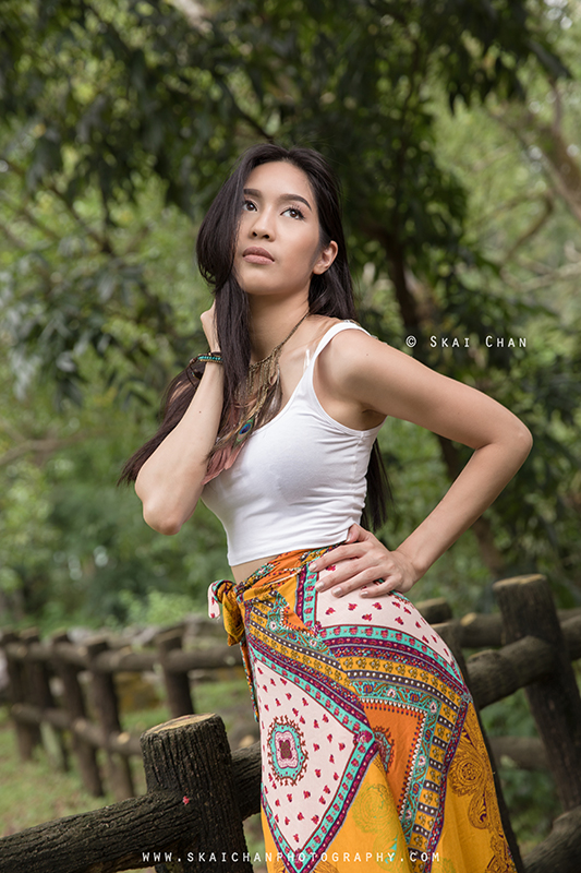 Fashion portrait photoshoot with Sirachar Ong at Little Guilin