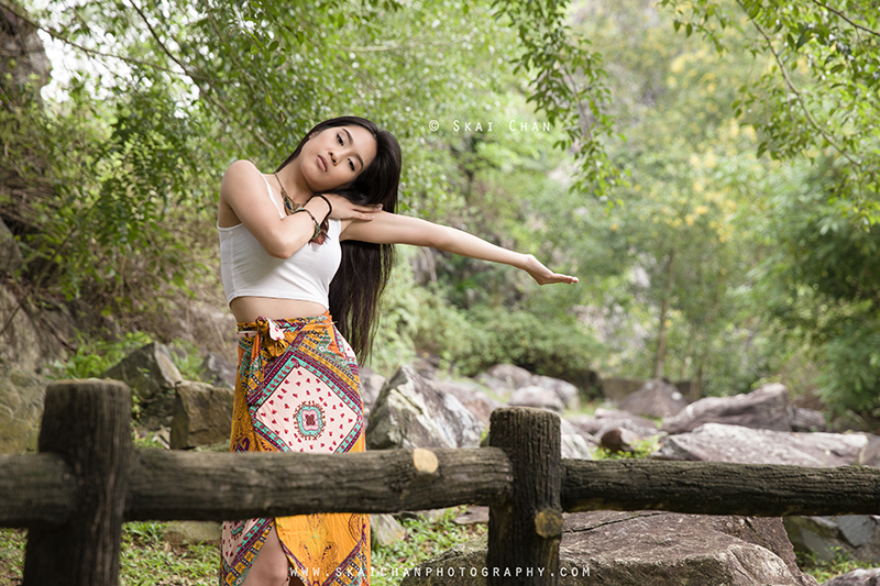 Fashion portrait photoshoot with Sirachar Ong at Little Guilin