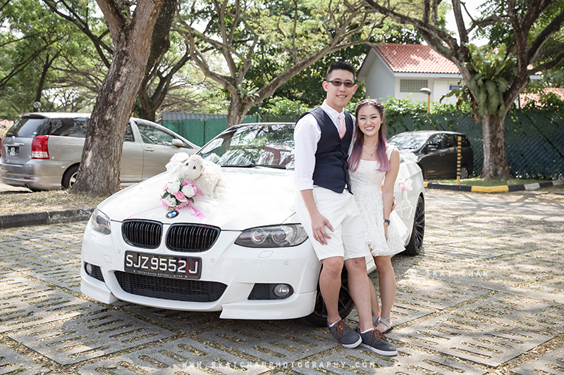 Pre-wedding photoshoot with Nathaniel & Rachel at Cherryloft Resorts and Hotels and Pasir Ris Park