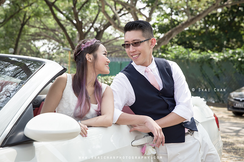 Pre-wedding photoshoot with Nathaniel & Rachel at Cherryloft Resorts and Hotels and Pasir Ris Park