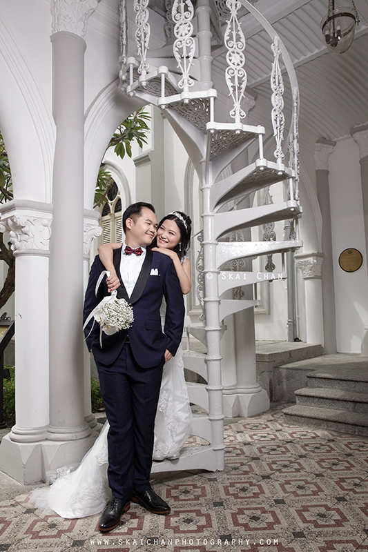 Pre-Wedding photoshoot with Leslie & Sally at CHIJMES