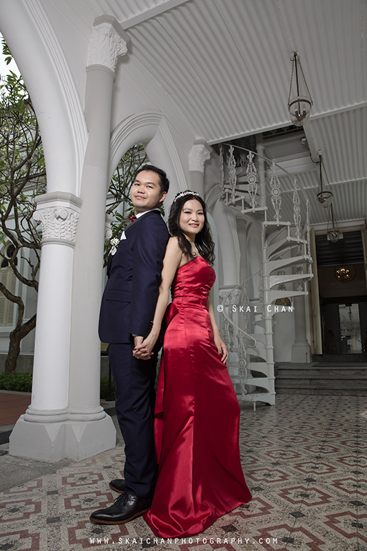 Pre-Wedding photoshoot with Leslie & Sally at CHIJMES