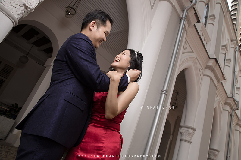 Pre-Wedding photoshoot with Leslie & Sally at CHIJMES