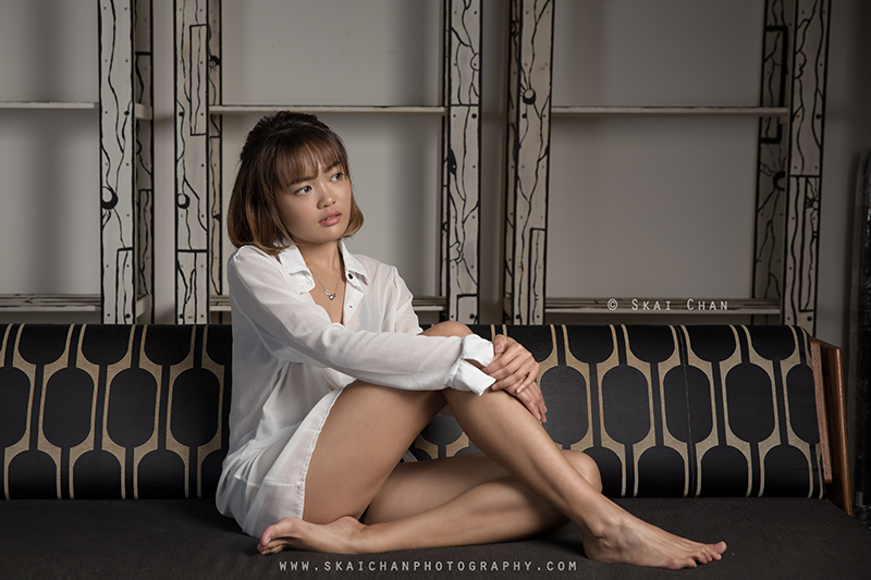 Lifestyle portrait photoshoot with Charis Tan at Sunsetopia (Sunset Way)