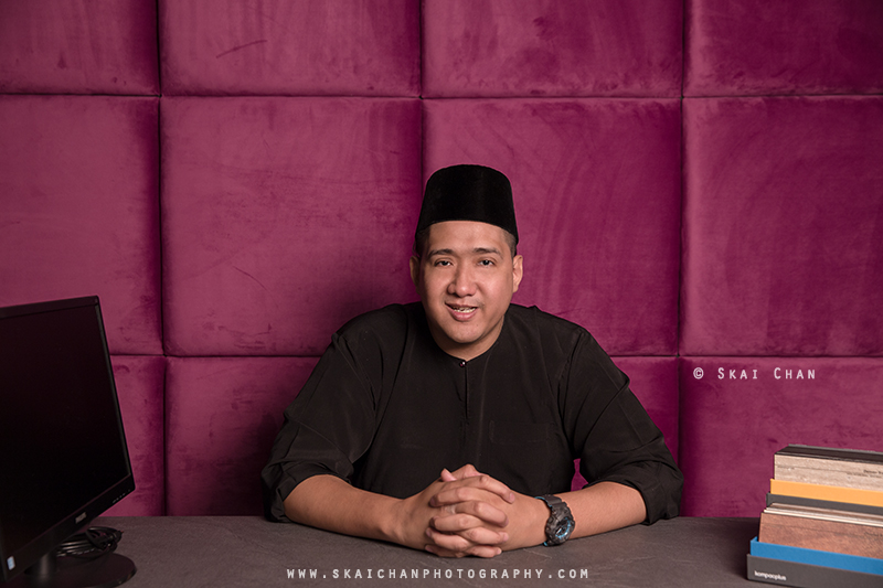 Corporate portrait photoshoot with Farhan Chin at Craft By 3 showroom