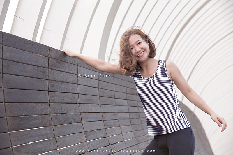 Hiking portrait photoshoot with Amber Nguyen Trang at Henderson Waves (Southern Ridges)