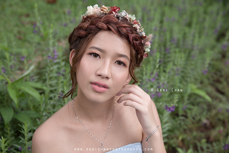 Bridal / Wedding photoshoot with Melanie at Pearl's Hill City Park