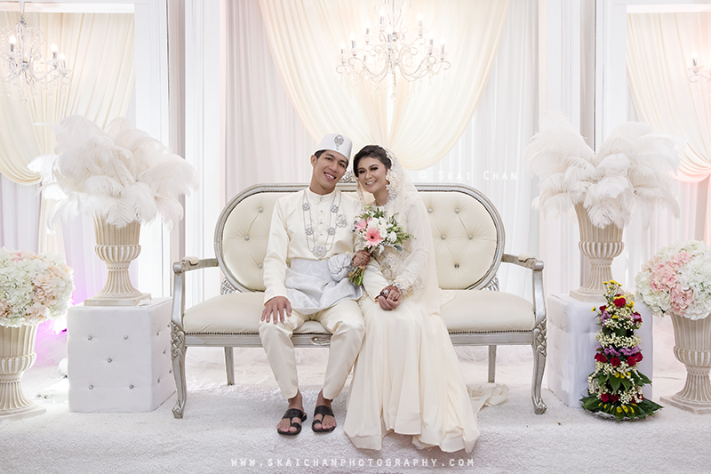 Malay wedding photoshoot with Ridhwan & Ashikin at The Grassroots' Club