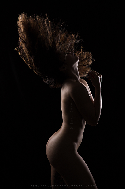 Implied nude shoot with Cho