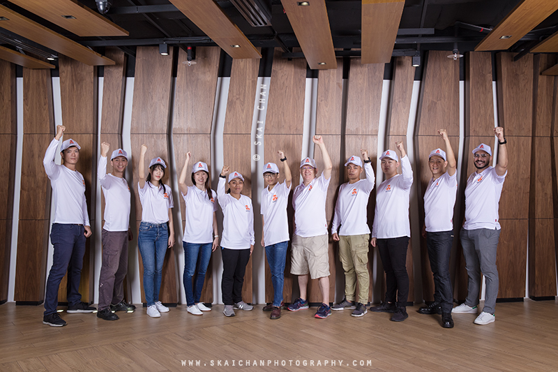 Corporate group photoshoot with Disinfect at NTU Alumni Club