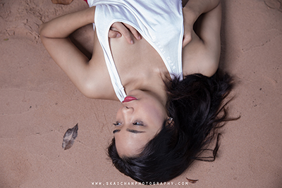 High-End Outdoor Beach Glamour Photoshoot - Tantiara Rosli