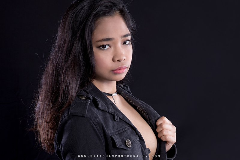 Modelling portfolio & glamour photoshoot with Tantiara Rosli at Tanjong Pagar (photography studio)