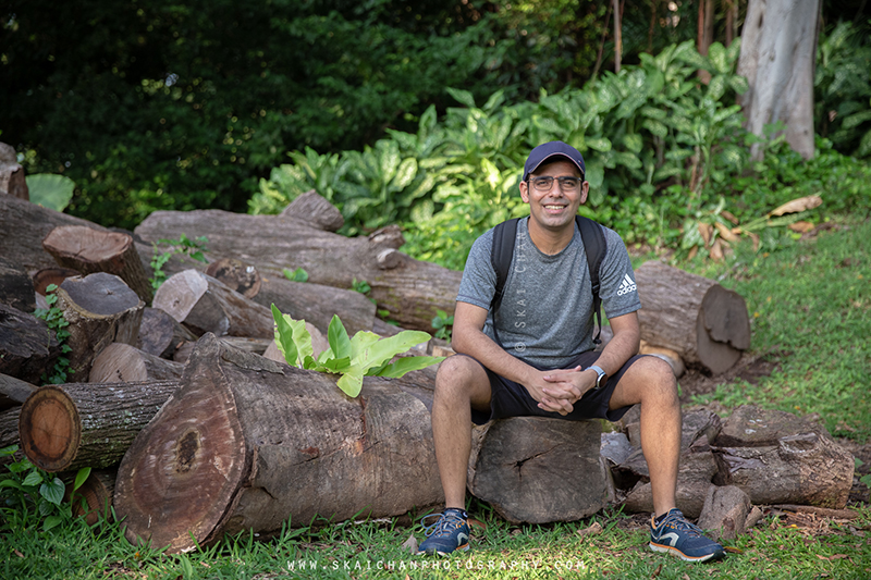 Outdoor Fitness Lifestyle  photoshoot with Rajput at Fort Canning Park