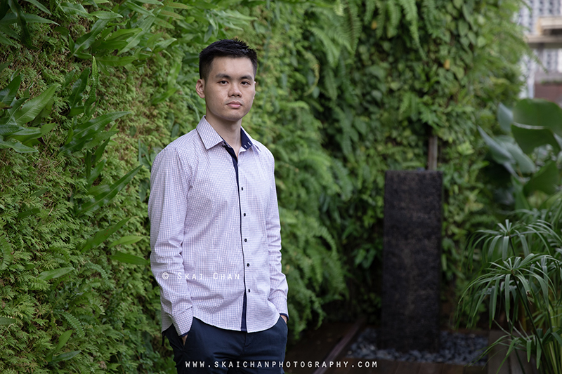 Men's lifestyle fashion portrait photoshoot with Ben @ National Gallery Singapore